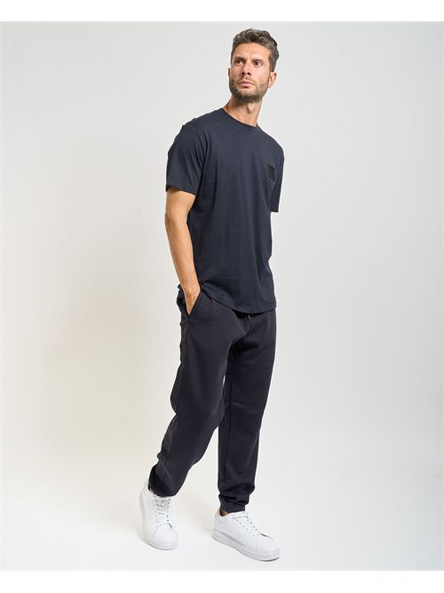 Men's Armani Exchange jogger pants with side band ARMANI EXCHANGE | XM001301-AF10818UB101